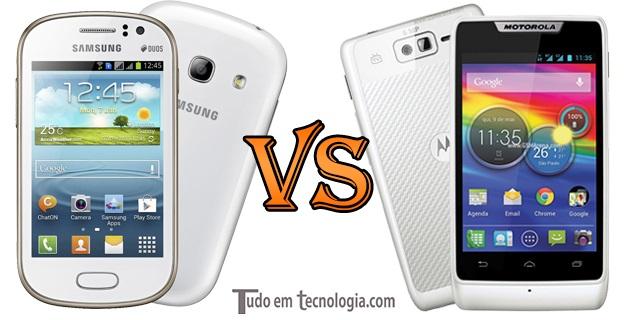 Galaxy Fame Duos x RAZR D1