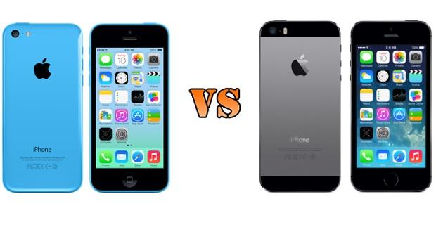 iPhone 5c x iPhone 5s