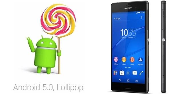 Z3 Android 5.0