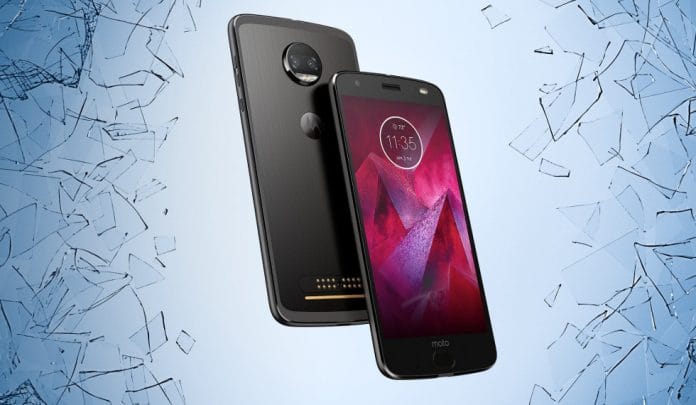 Moto Z2 Force-tela Moto Z2 Force tela inquebrável