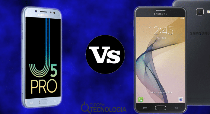 Galaxy J5 Pro vs Galaxy J7 Prime