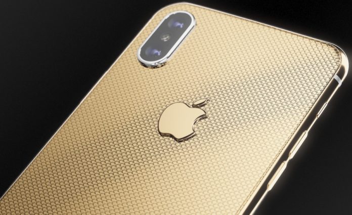 iPhone X Gold