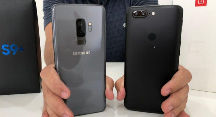 S9 plus vs OnePlus 5t-novo
