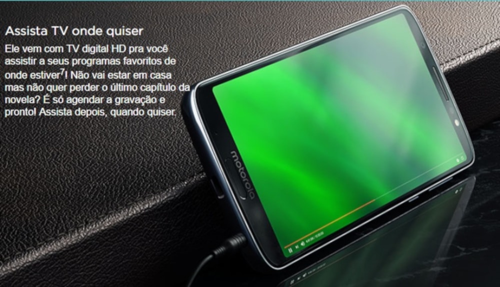 smartphones com TV digital