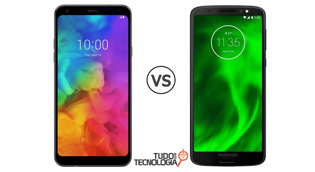 LG Q7+ vs Moto G6 LG Q7+ vs Moto G6