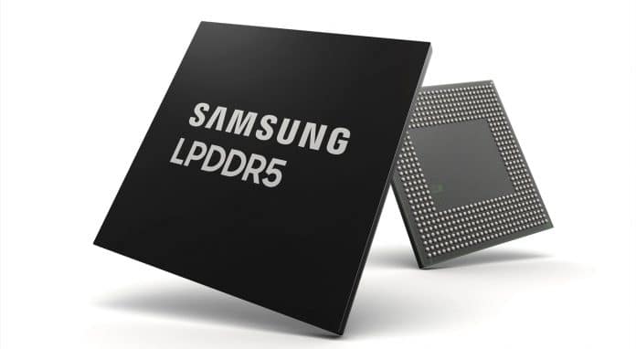 samsung DRAM LPDDR5