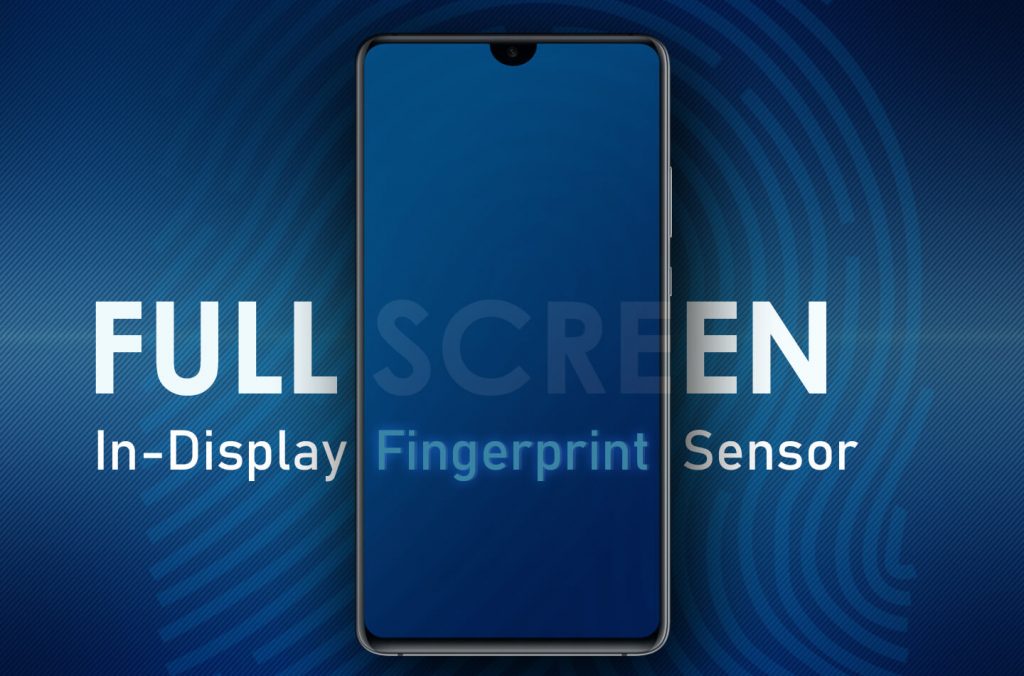 Samsung sensor tela inteira