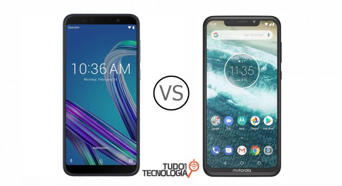 Zenfone Max Pro e Motorola One Motorola One vs ZenFone Max Pro M1