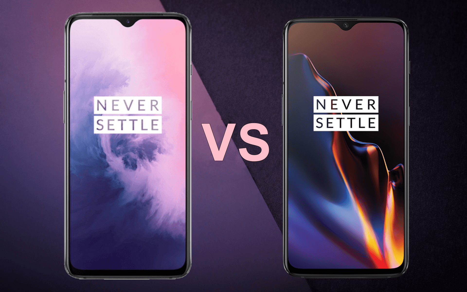 ONEPLUS 7 VS 6T