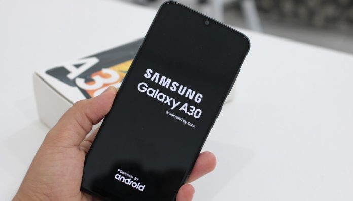 Galaxy A30 nova promo