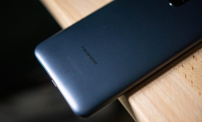 Pocophone-F1-shot-of-the-logo-on-a-table-1200x800