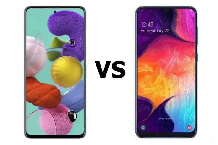 A51 VS A50